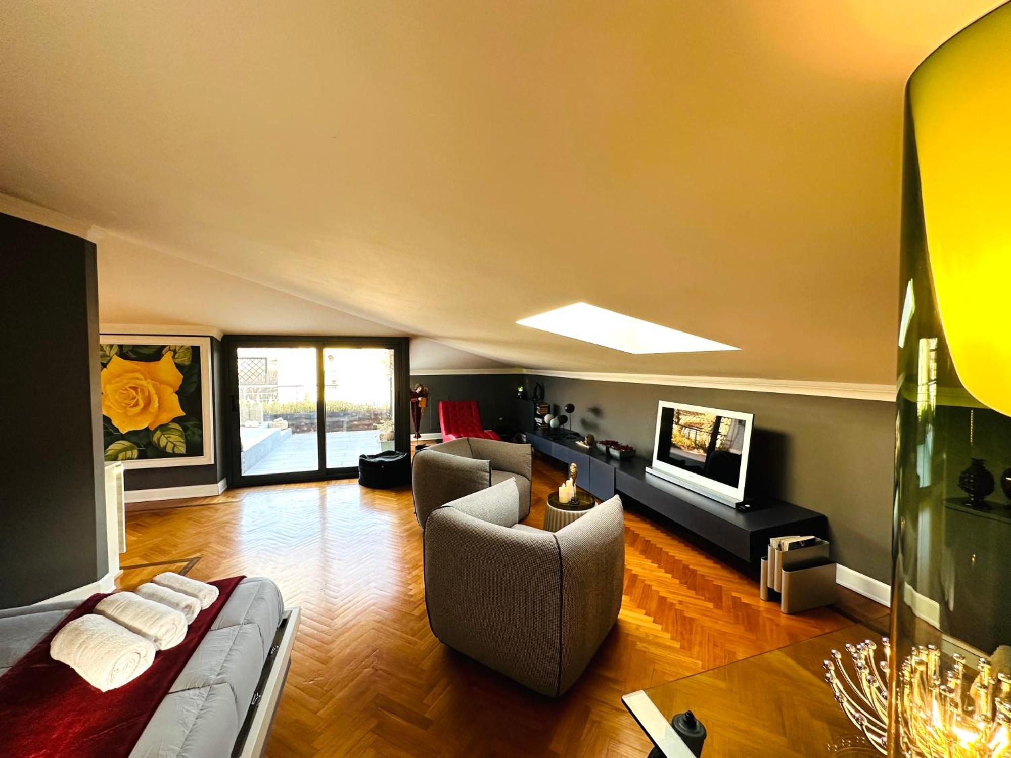 Romantic Luxury Penthouse Ferienhaus Florenz